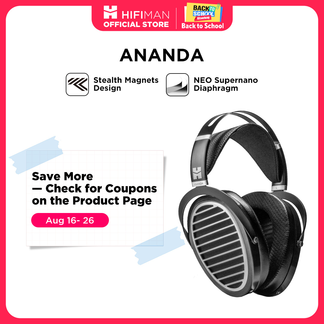 Audiophile Headphone Wired - Восстановленные: HIFIMAN Ananda Stealth Magnet Version