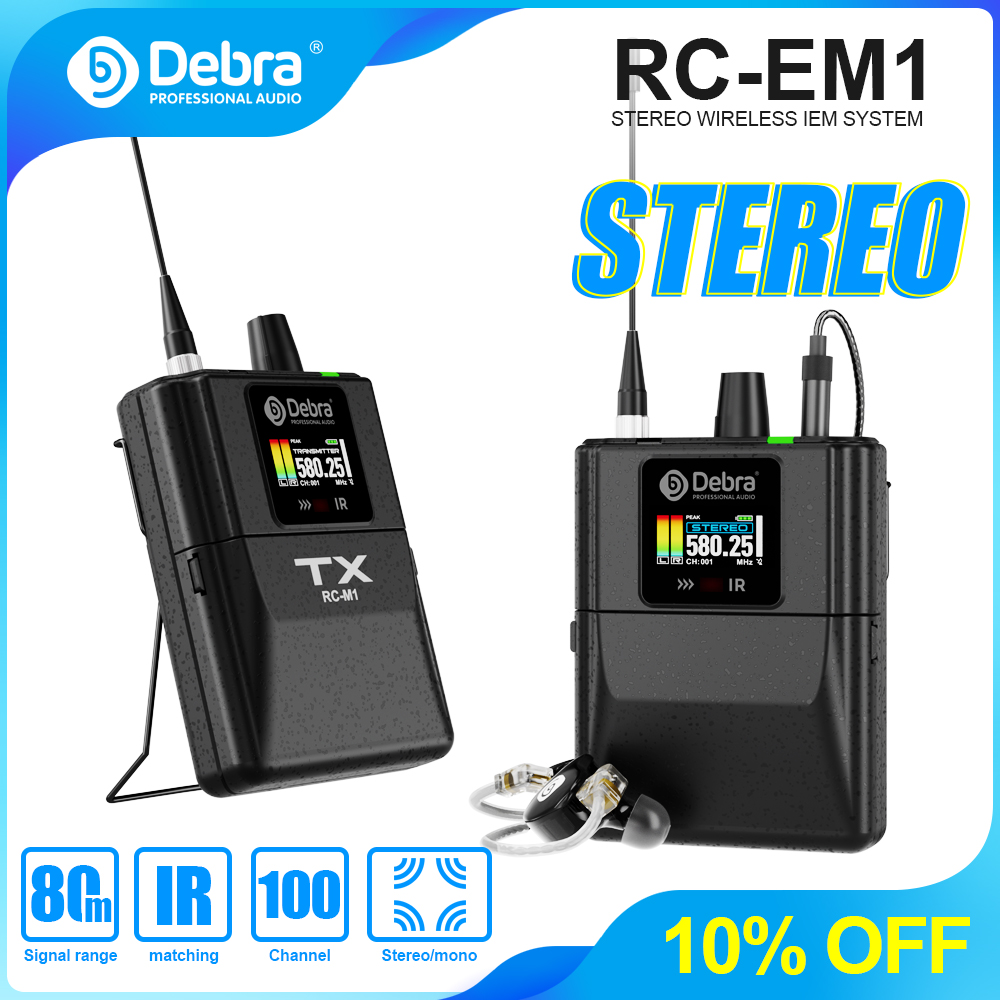 Debra Audio RC-EM1 – портативн – обзор и цена In Ear Monitor Iem