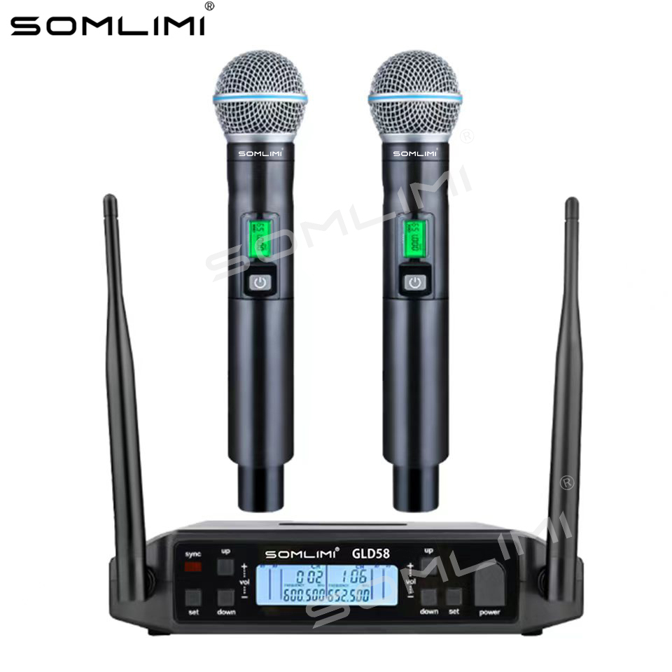 SOMLIMI G24-A58 600 МГц Металл – обзор и цена Shure Mic Sm58
