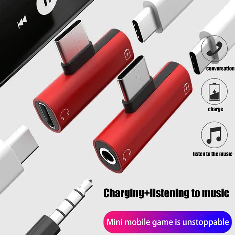 Металлические адаптеры USB Typ – обзор и цена Earphone Splitter Jack