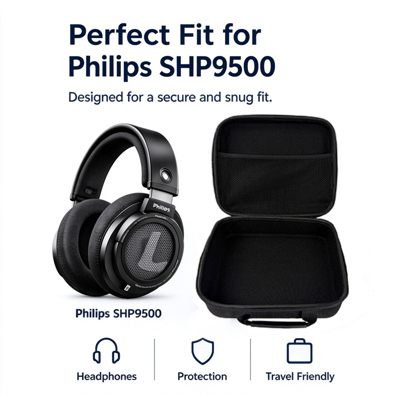 Чехол для наушников Philips Fi – обзор и цена Headphone Case Hard